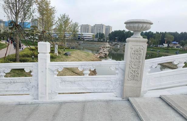 园林景观石栏杆合作案例1